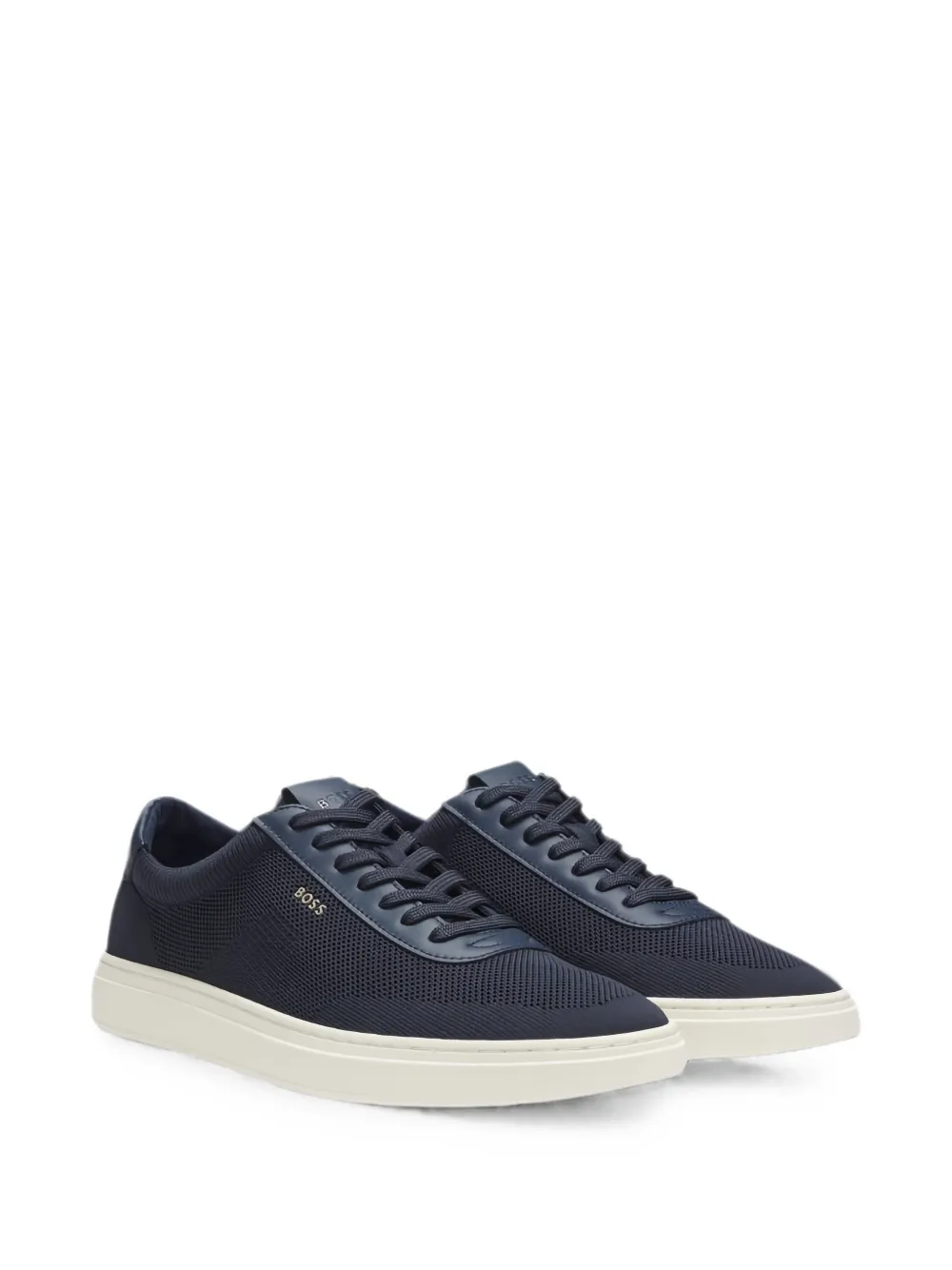 BOSS Sneakers Blauw