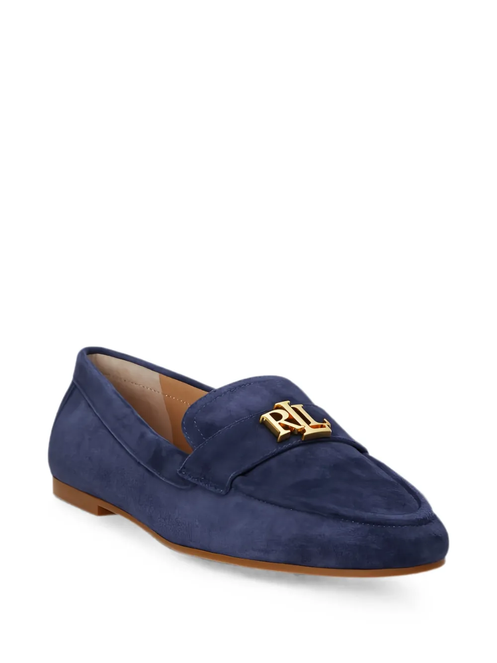 Lauren Ralph Lauren Averi III suede loafers Blauw