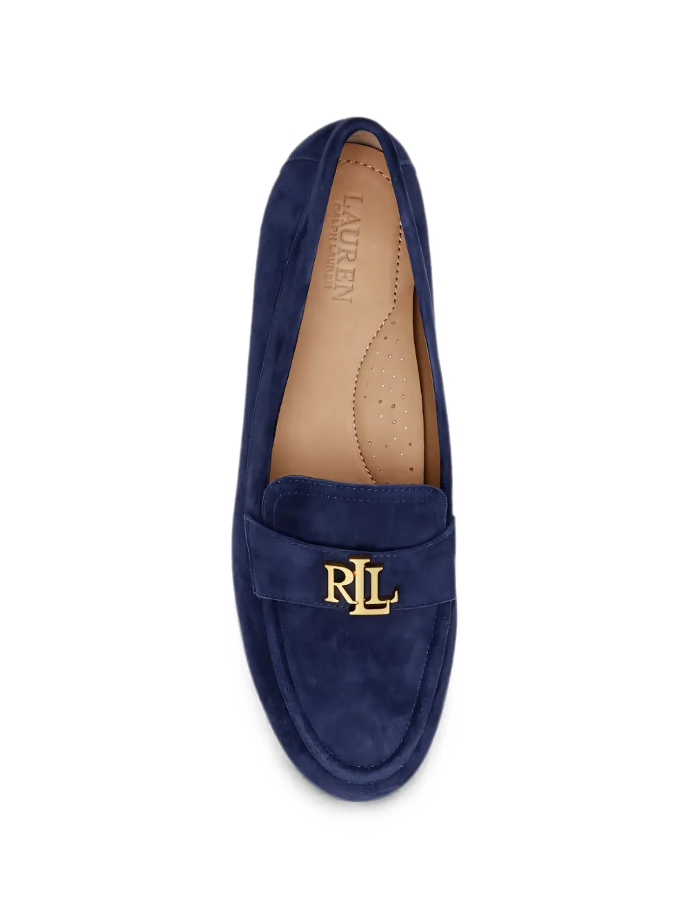 Lauren Ralph Lauren Averi III suede loafers Blauw