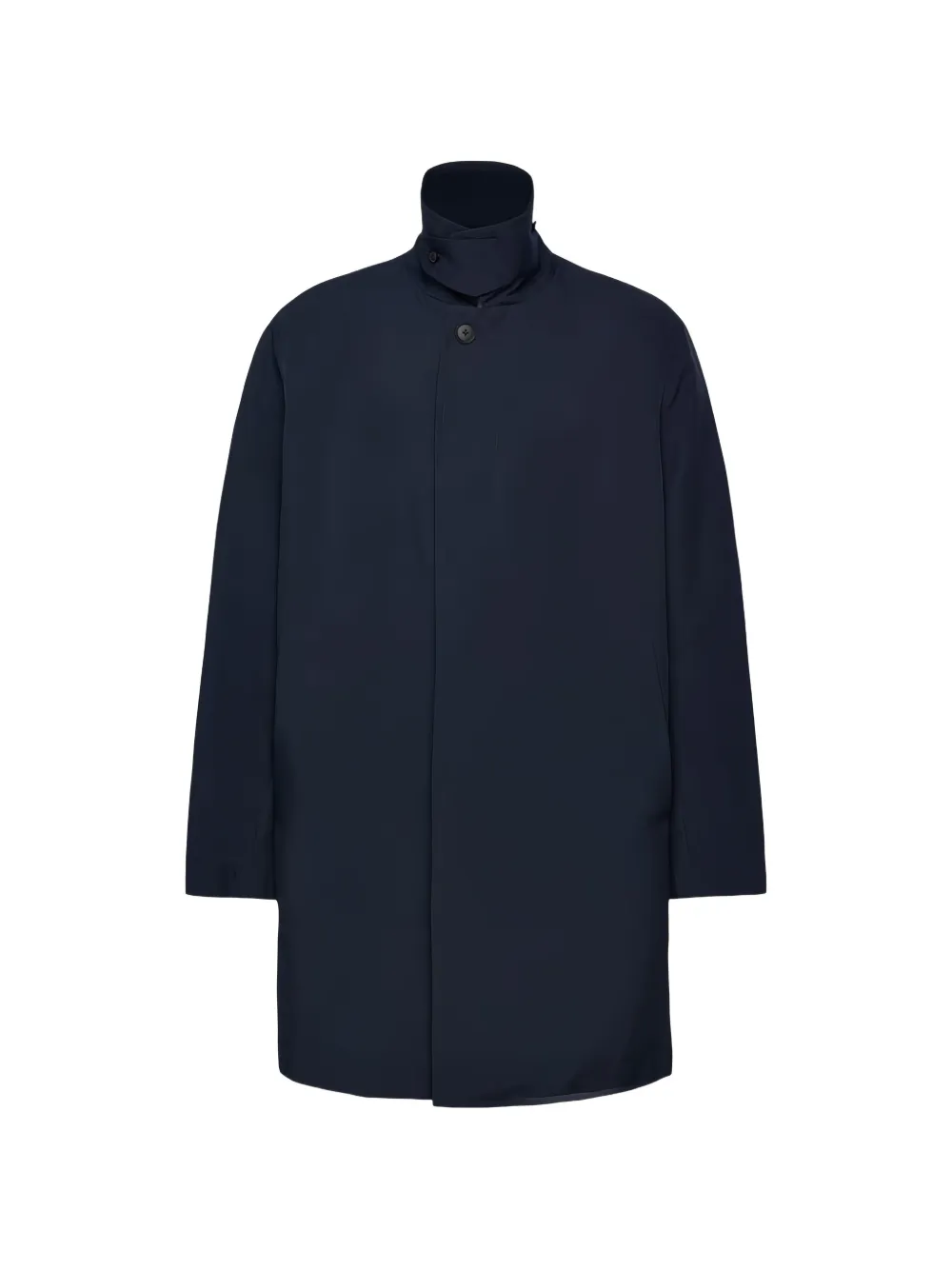 BOSS high-neck jacket - Blau