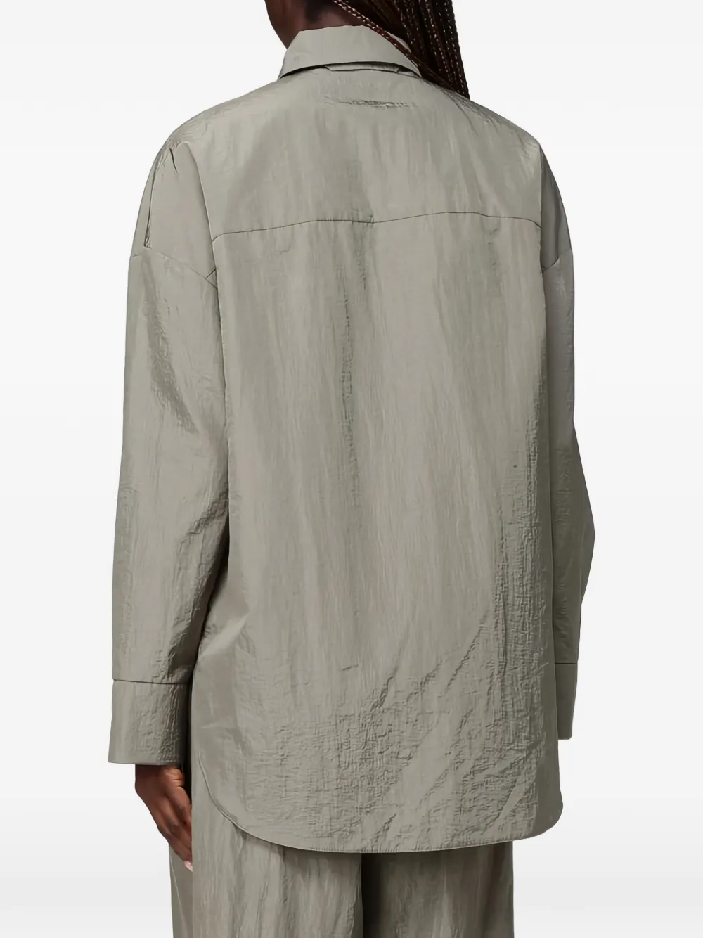 Max Mara Platani blouse Grijs