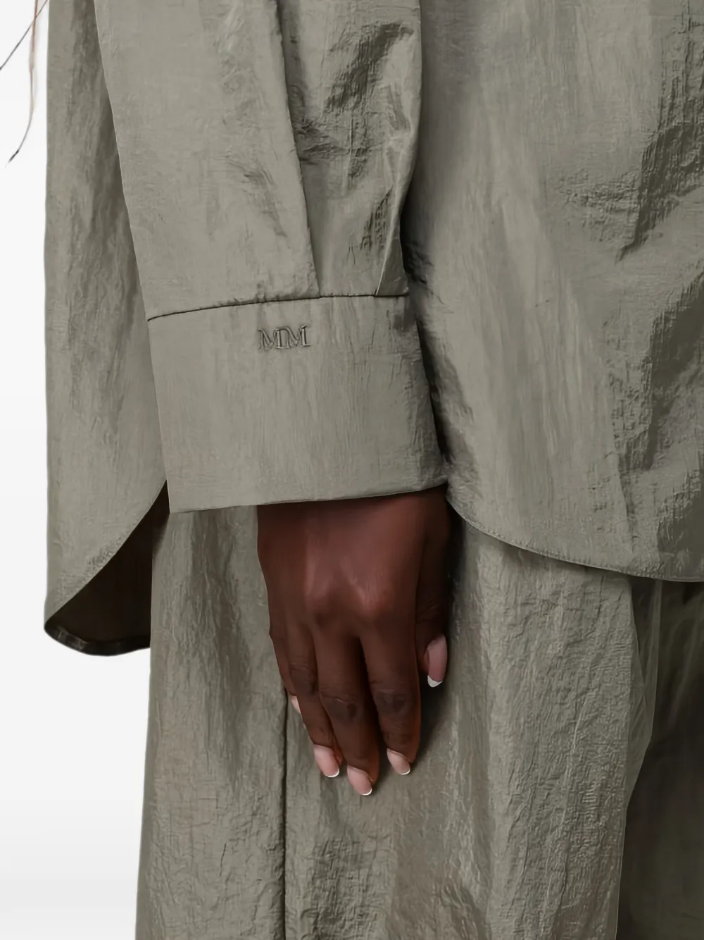 Max Mara Platani blouse Grijs