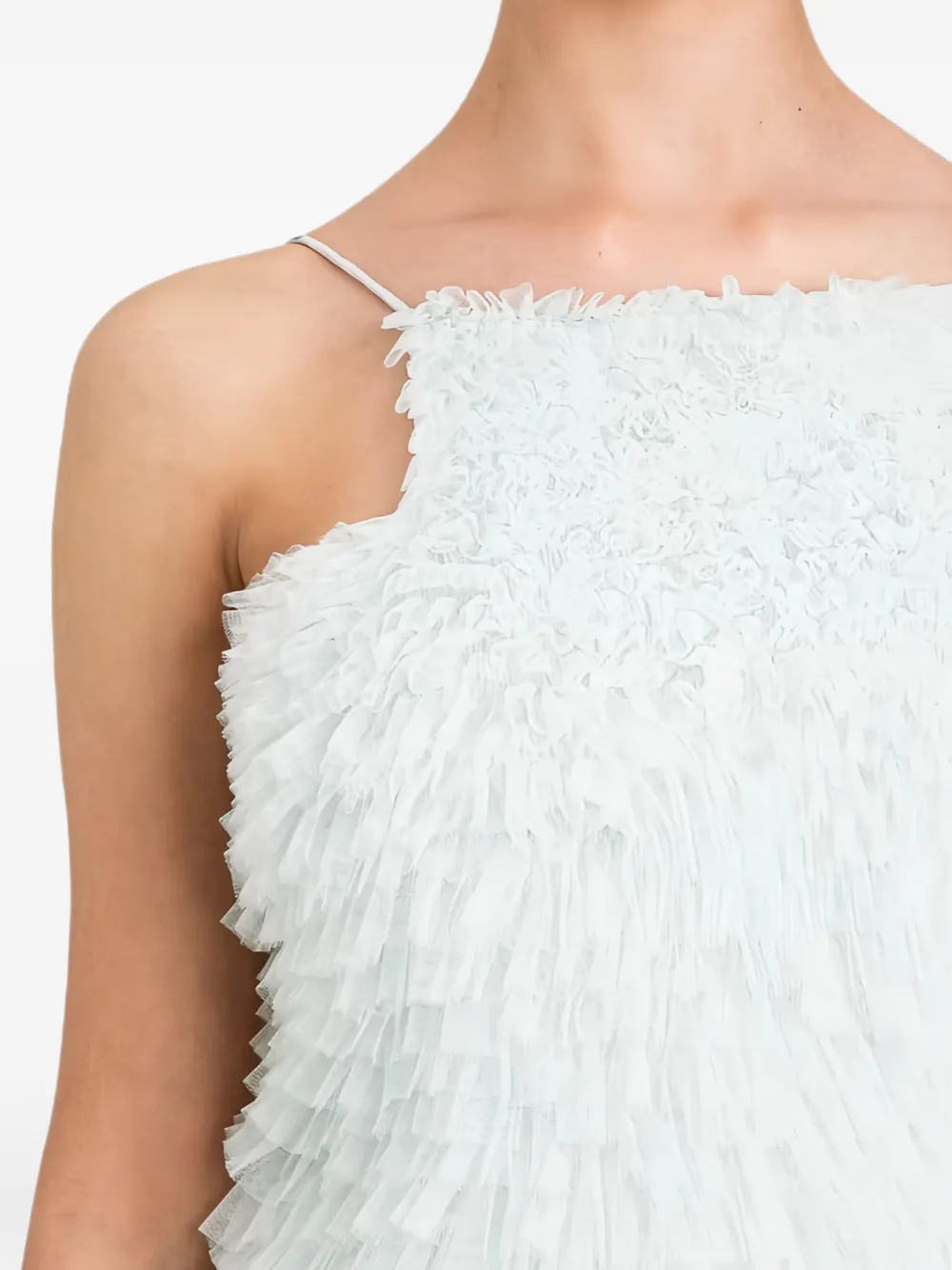 TWINSET Mini-jurk met ruches Blauw