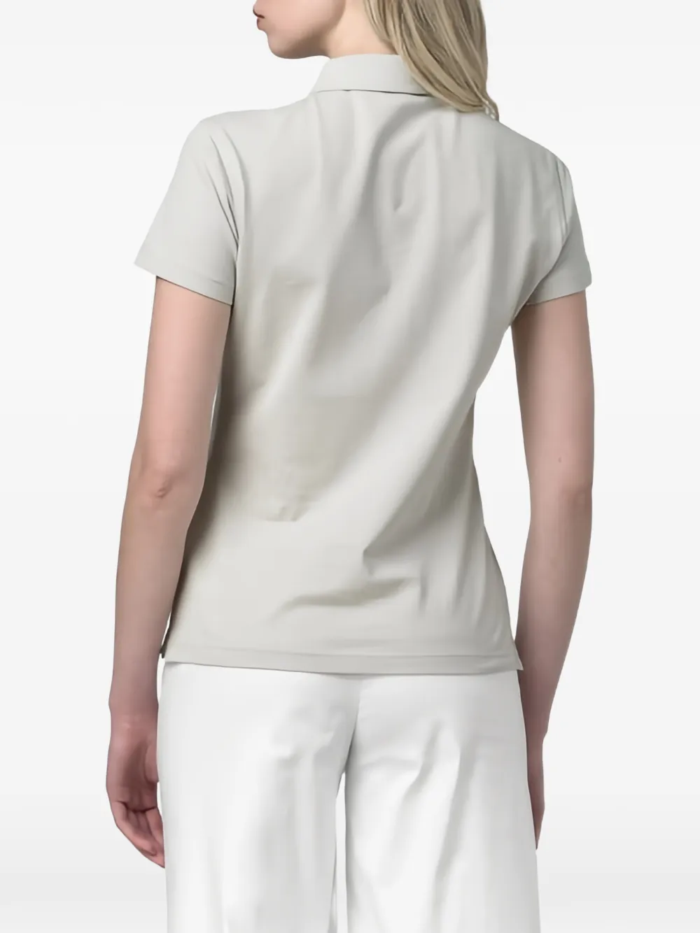 K-Way Stretch piqué poloshirt Beige