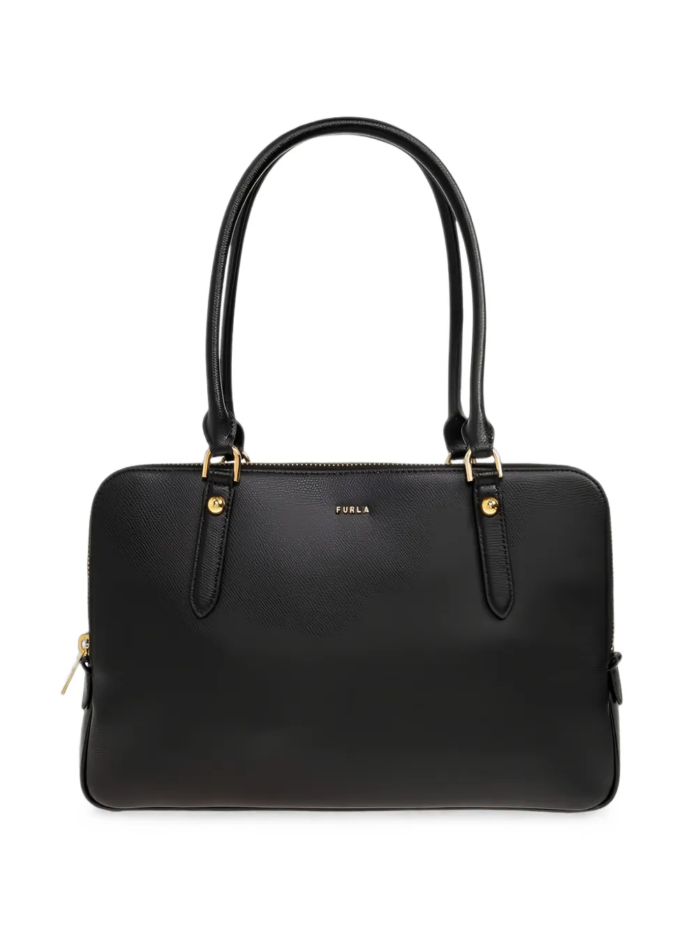 Furla grained-leather tote bag · OS