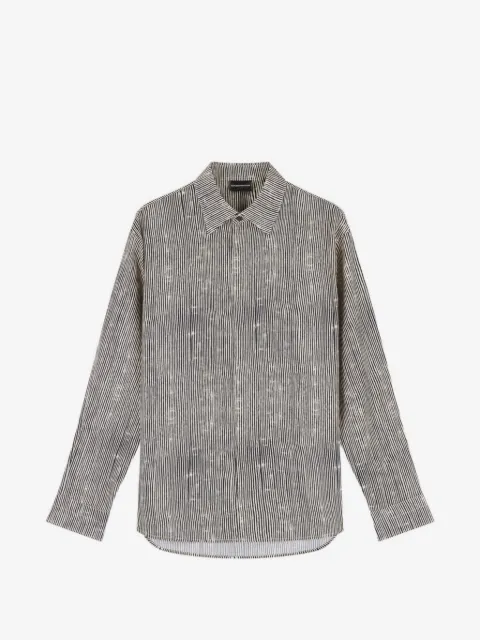 Emporio Armani Hemd mit durchgehendem Print