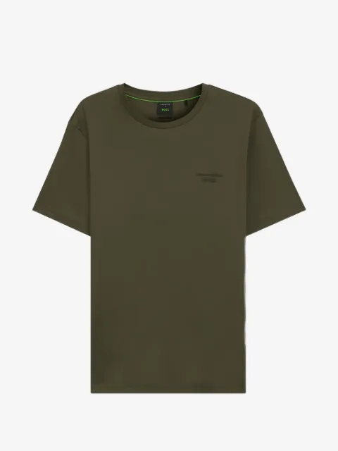 BOSS logo-print short-sleeve T-shirt