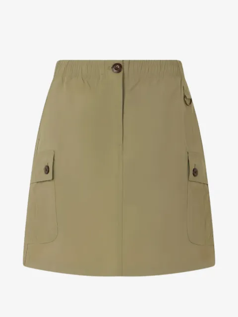 Barbour elasticated-waist cargo-pockets skirt