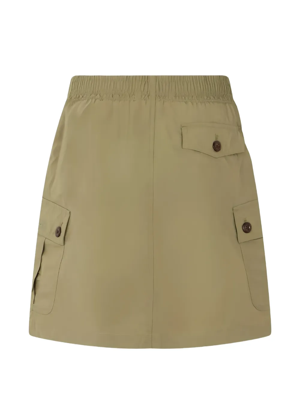 Barbour Rok met elastische taille en cargo-zakken Groen