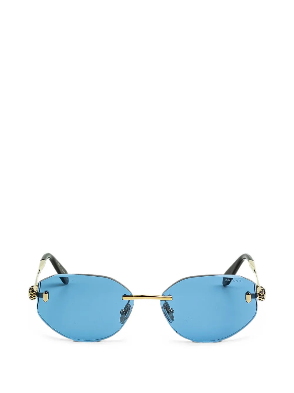 Bvlgari Serpenti rimless sunglasses - Gold