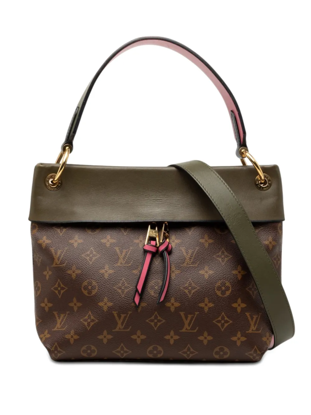 Louis Vuitton Pre-Owned 2017 Monogram Tuileries Besace satchel - Marrone