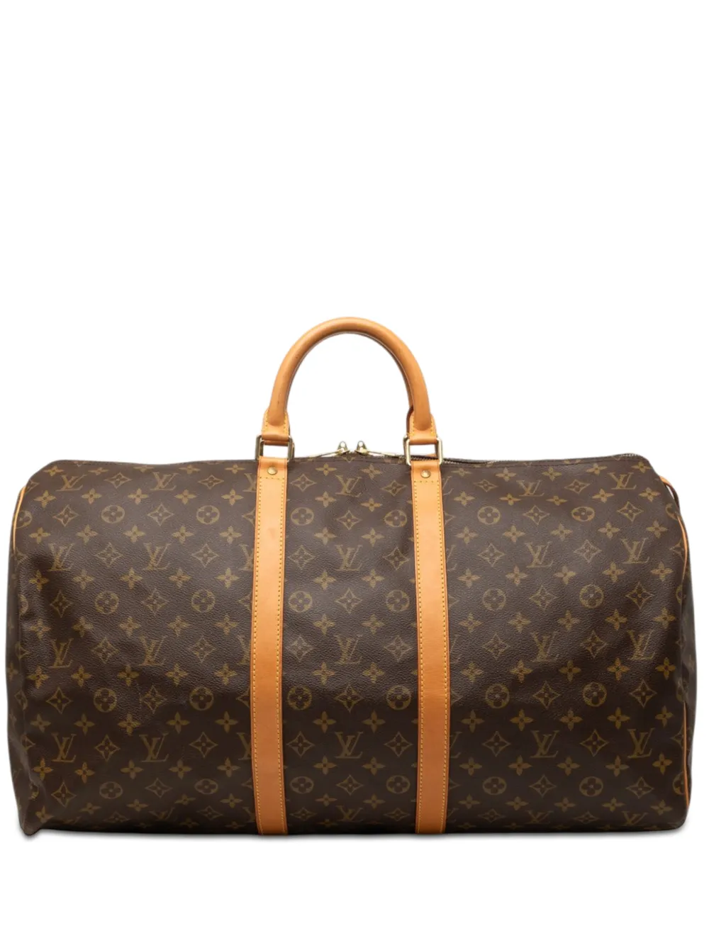Louis Vuitton Pre-Owned 1997 Monogram Keepall Reisetasche 55cm - Braun