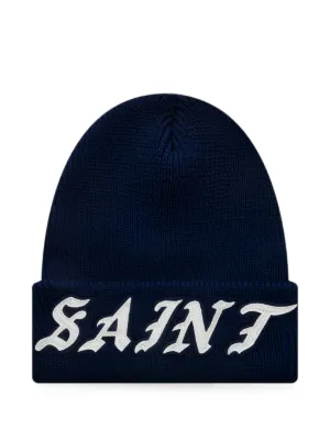 SAINT Mxxxxxx × SEGA 黒 ニット帽 SAINT MXXXXXX x SEGA ロゴ ビーニー | ブラック | FARFETCH JP