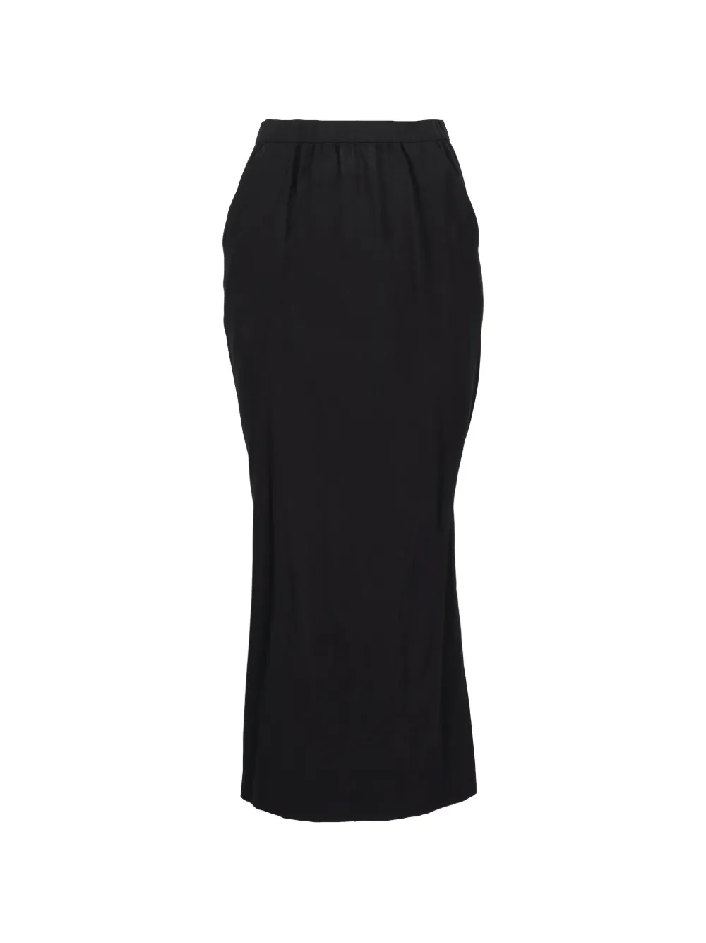 Chloé Pre-Owned rear-tie skirt - Nero
