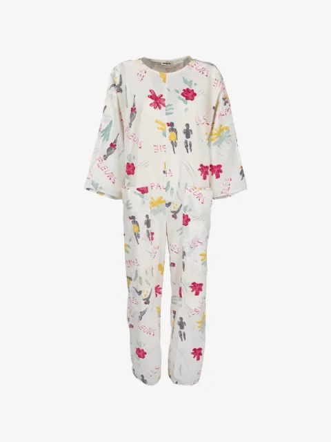 Touché graphic-print jumpsuit