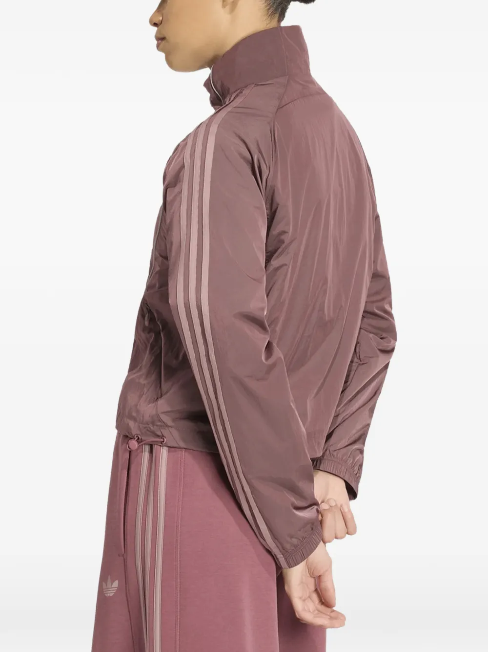 adidas Teamgeist logo-print jacket Paars