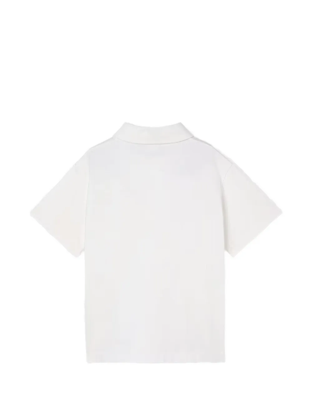 Fendi Kids Poloshirt met FF-borduurwerk Wit