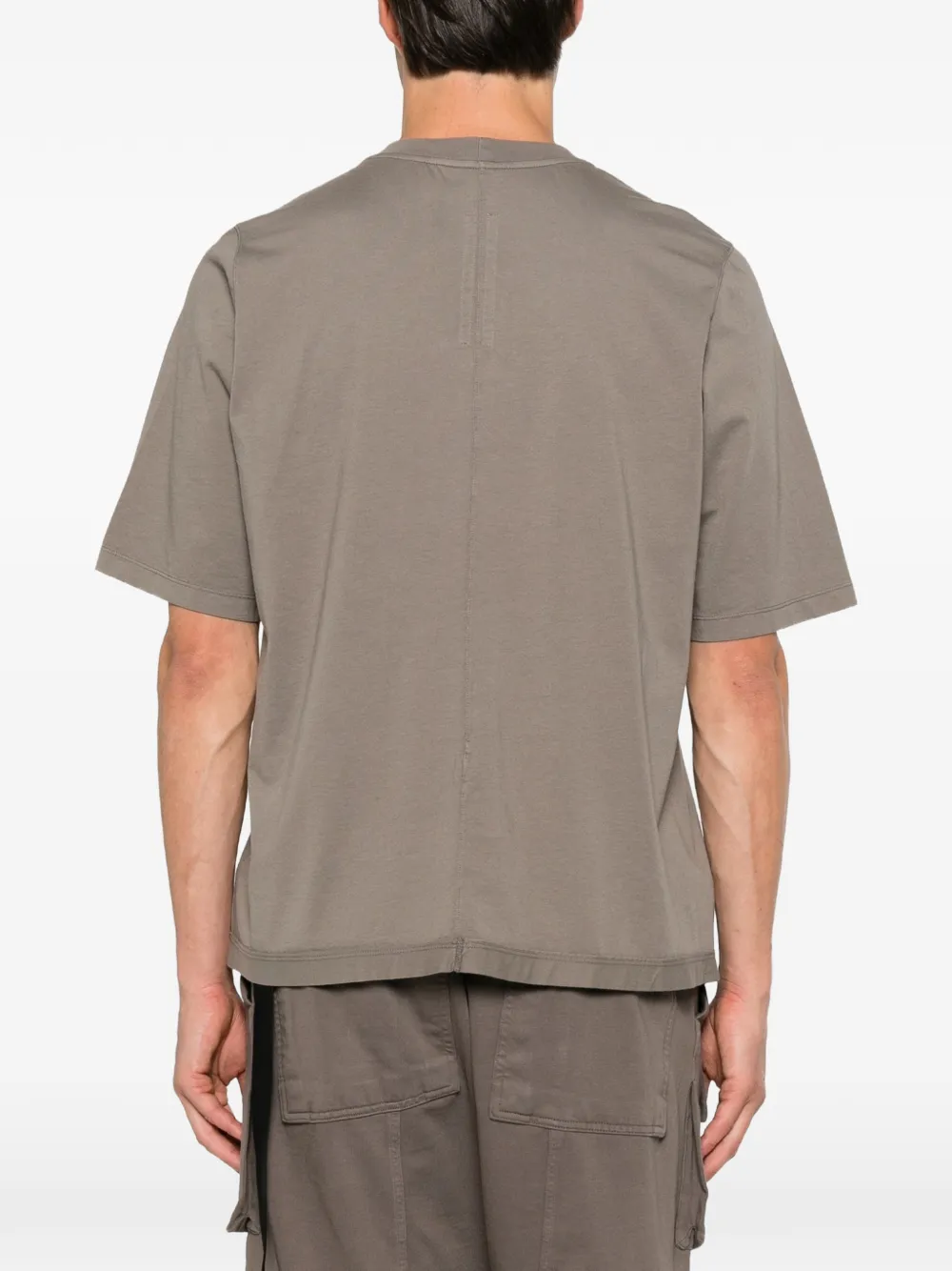 Rick Owens DRKSHDW Katoenen T-shirt met korte mouwen Grijs