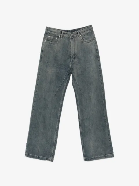 Rick Owens DRKSHDW vaqueros Geth con trabillas