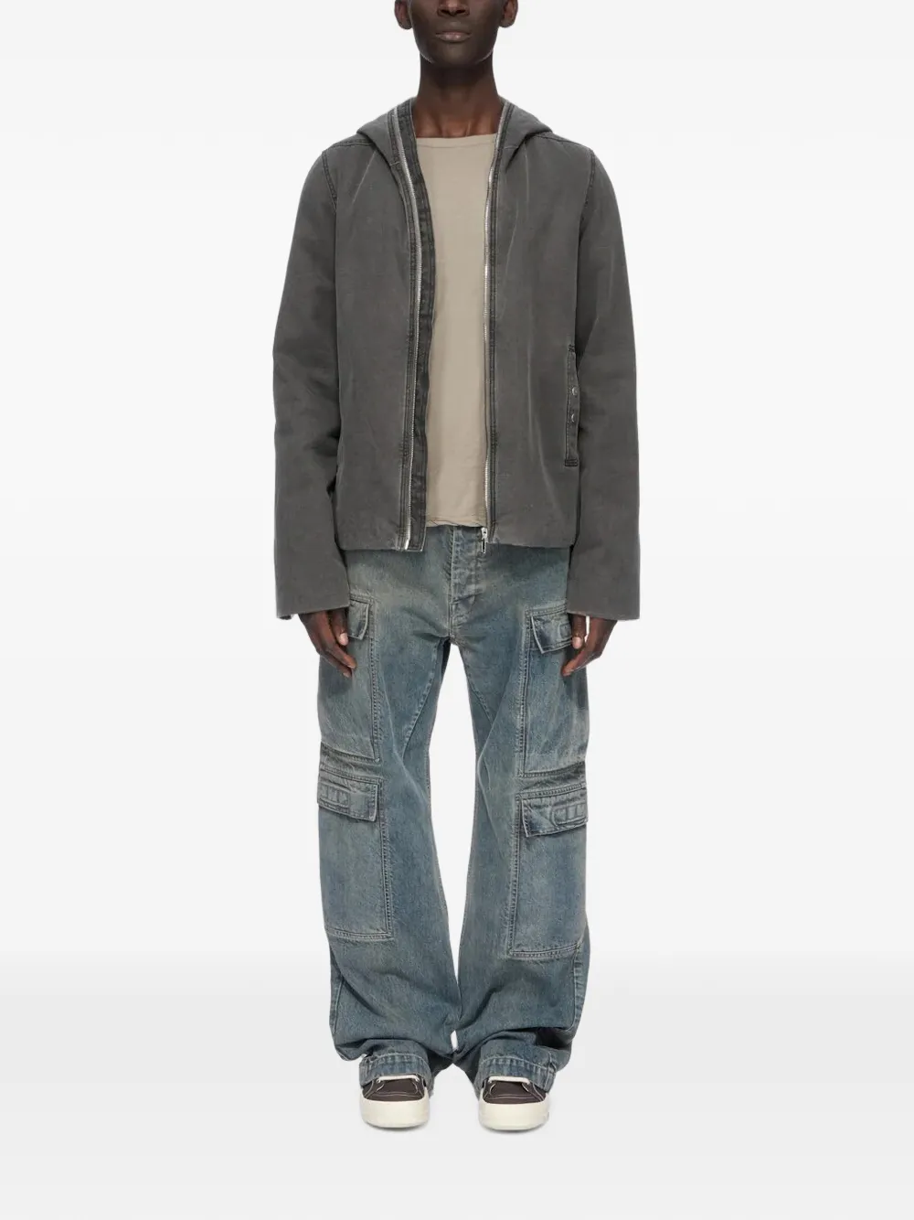 Rick Owens DRKSHDW Double cargo jeans Blauw