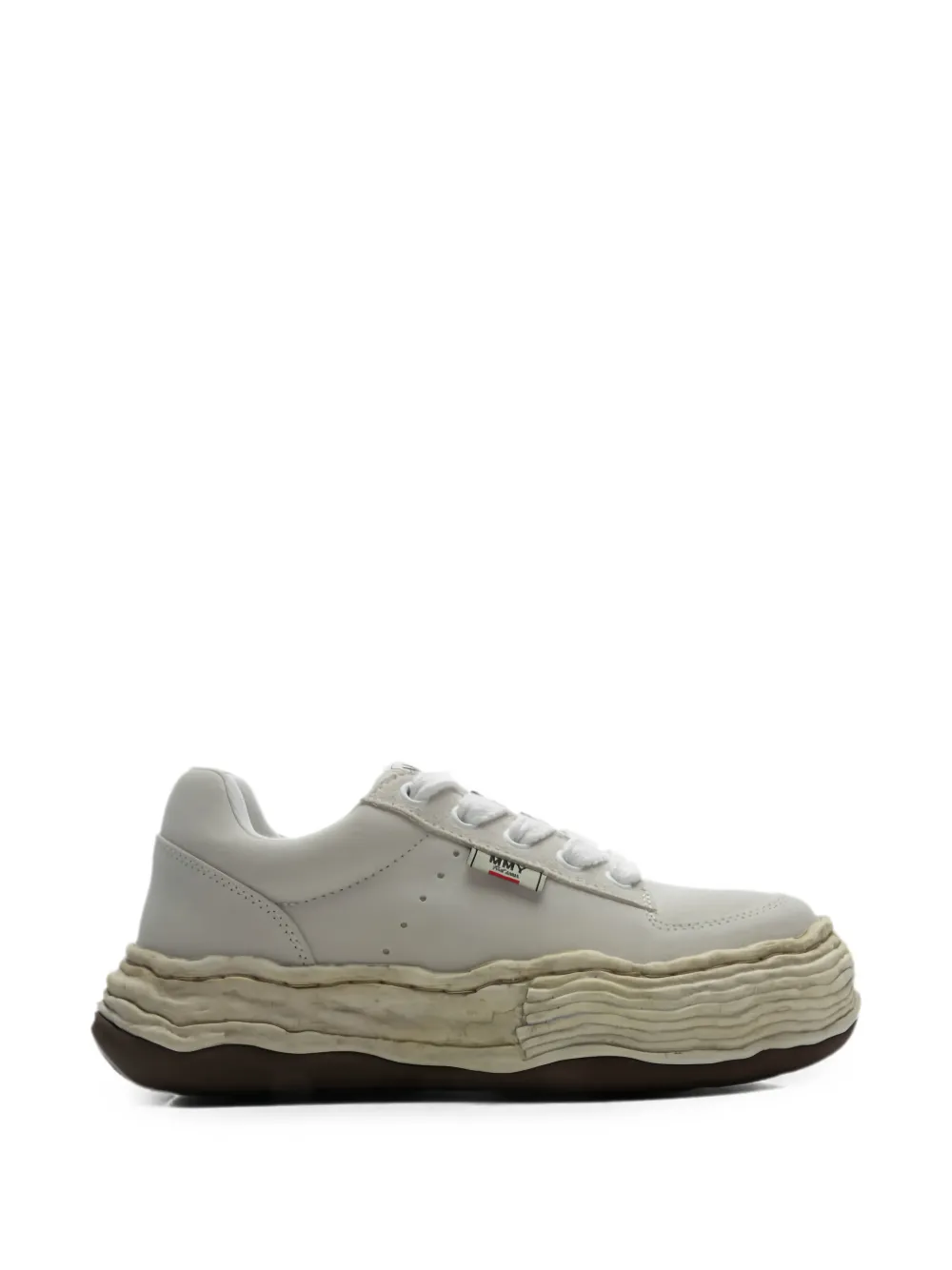 Maison MIHARA YASUHIRO Oliver OG Distressed Sole sneakers Wit