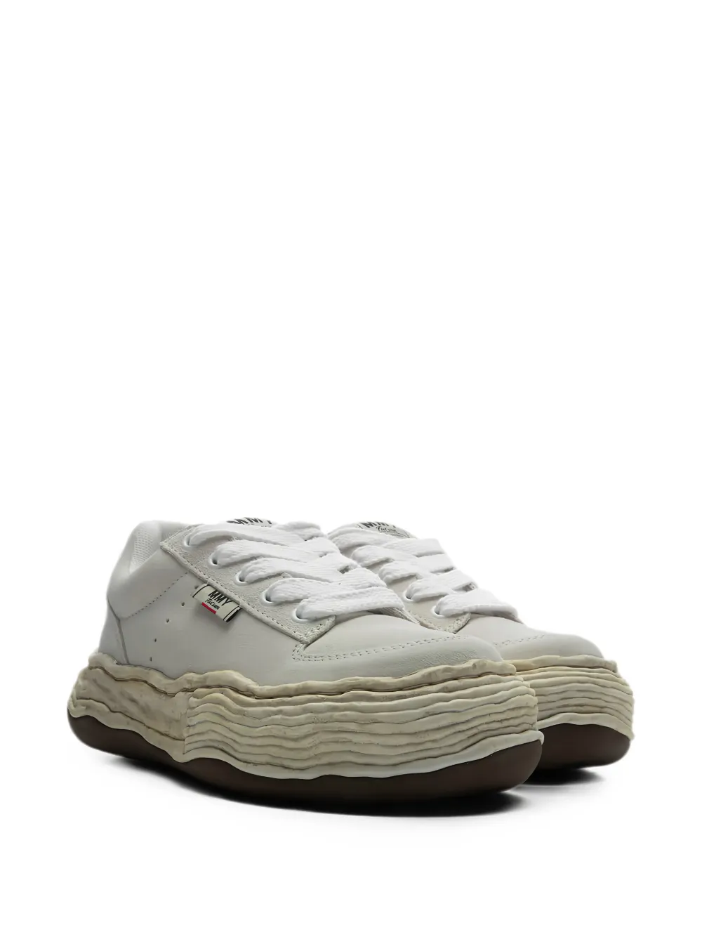 Maison MIHARA YASUHIRO Oliver OG Distressed Sole sneakers Wit