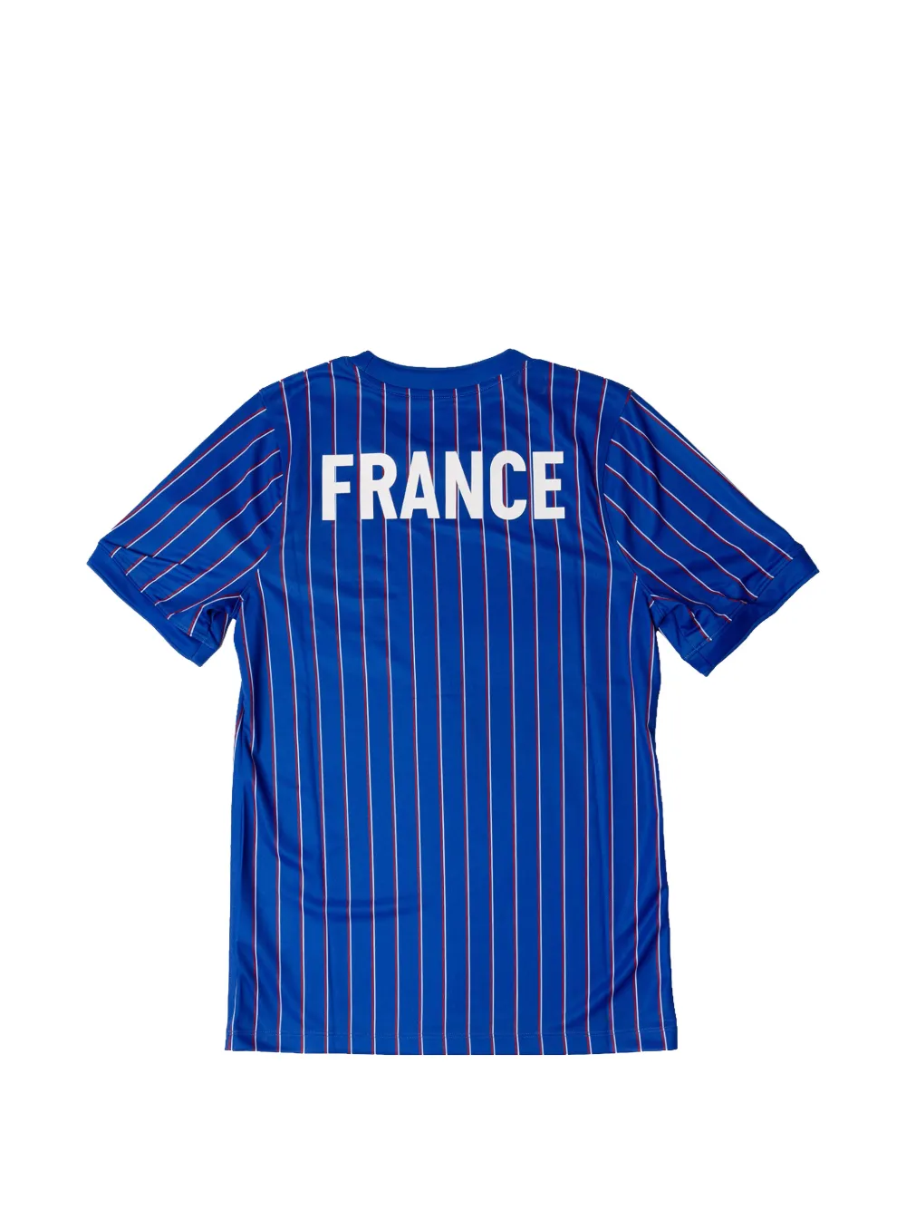 Nike x France x Jacquemus striped Les Bleus T-shirt Blauw