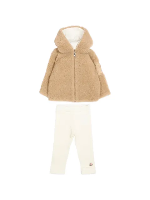 Moncler Enfant set Teddy de algodón