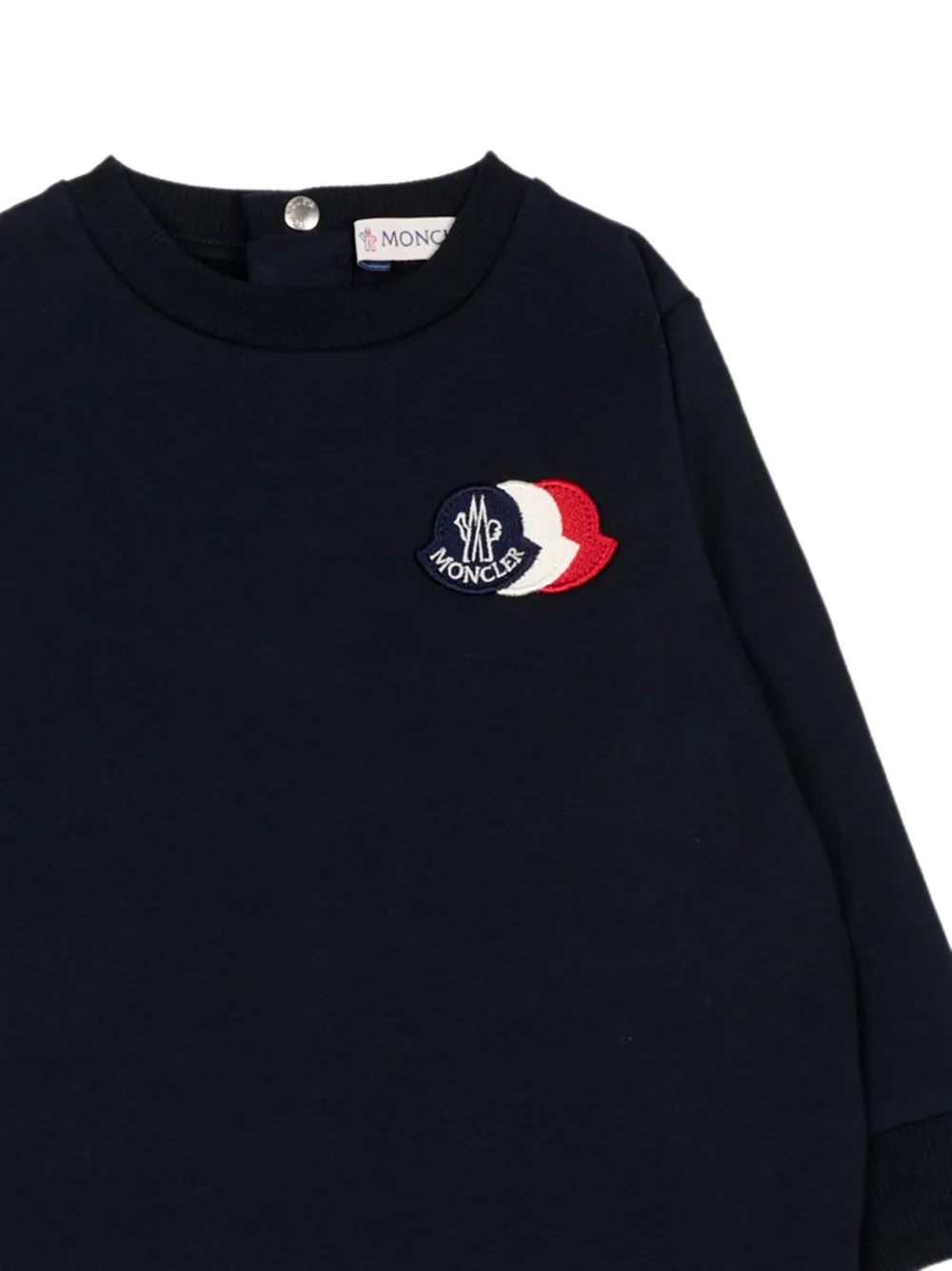 Moncler Enfant Trainingspak met logopatch Blauw