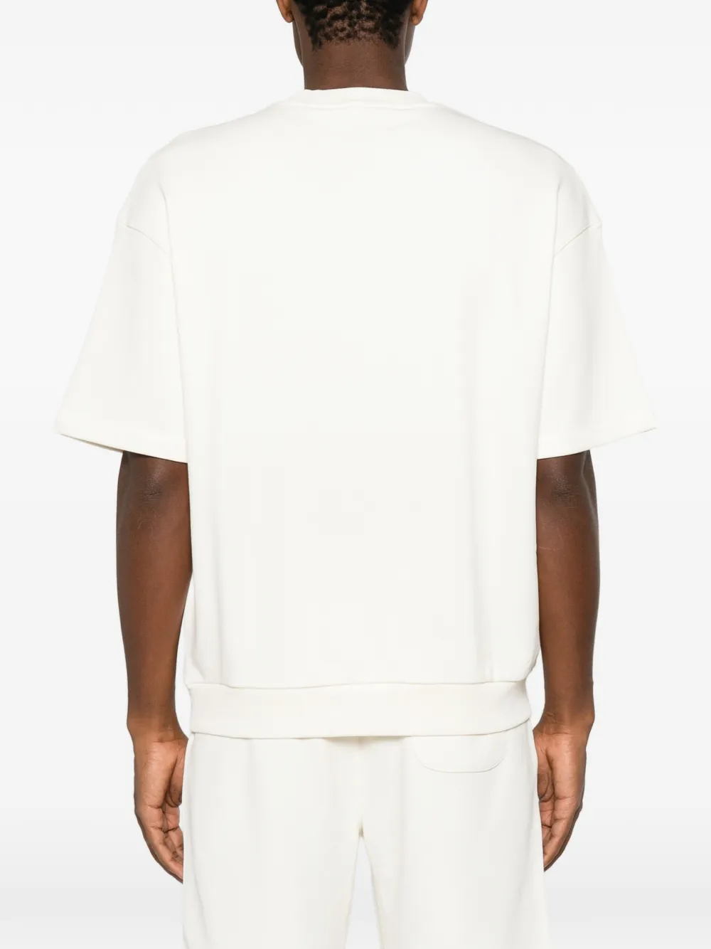Karl Lagerfeld Trui met geborduurd logo en geribbelde afwerking Beige