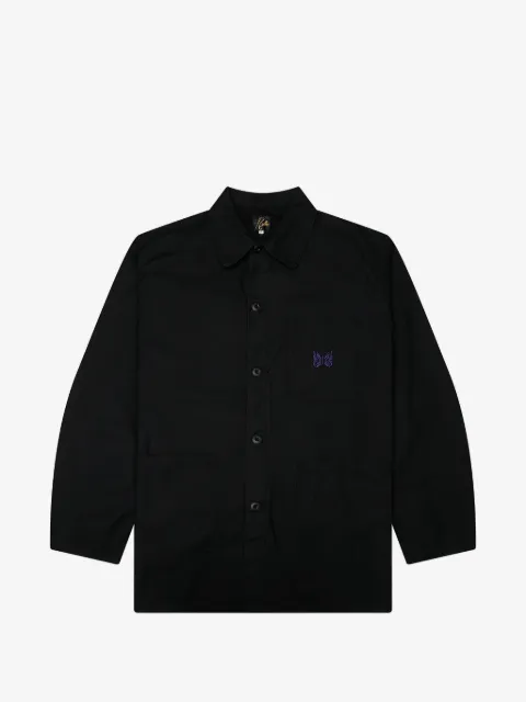 Needles Reversed Sateen Coverall shirt jacket