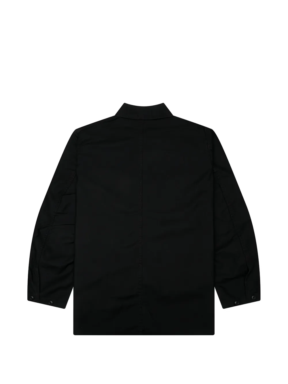 Needles Reversed Sateen Coverall shirtjack Zwart