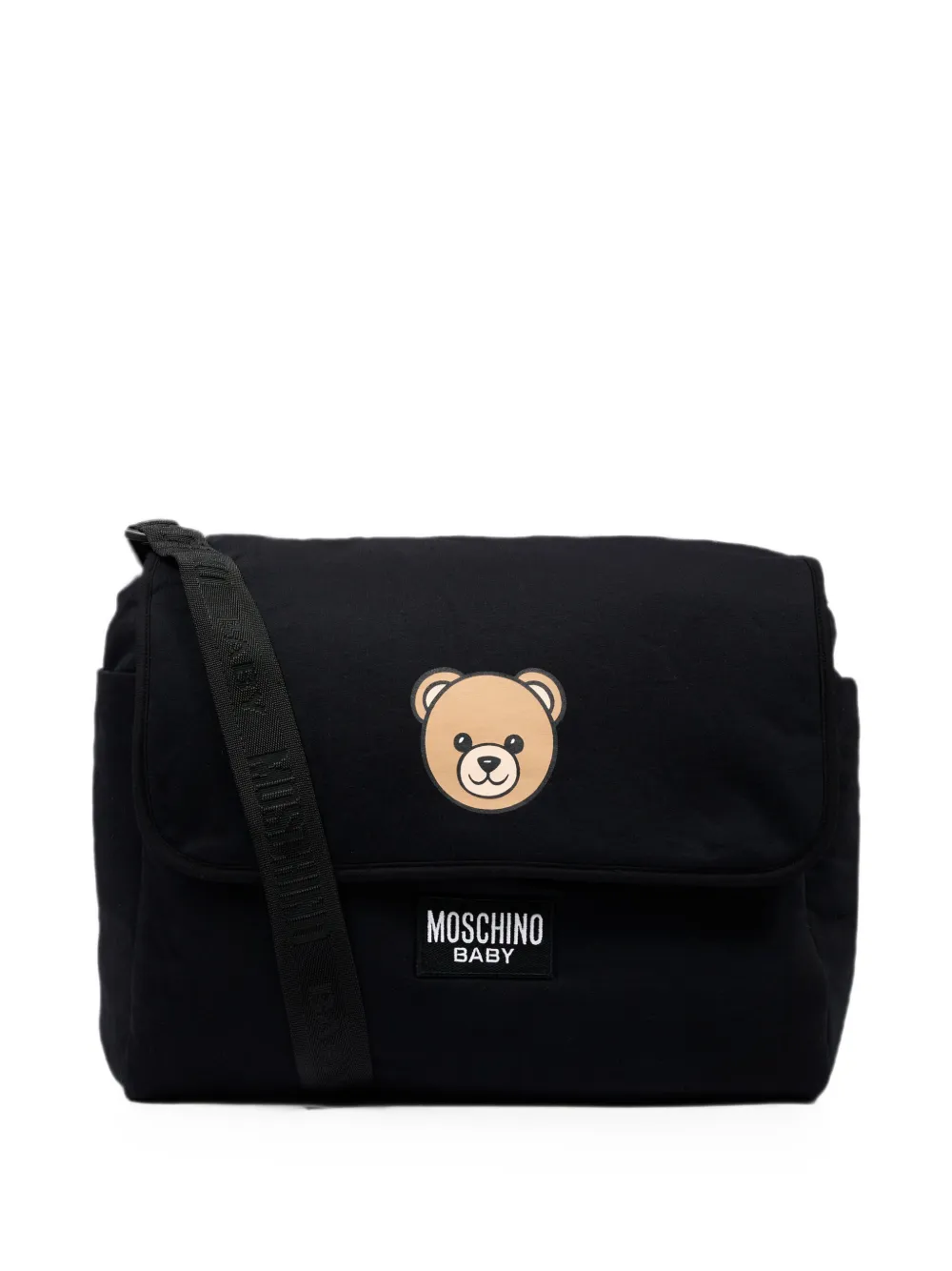 Moschino Kids Teddy Bear changing bag - Nero
