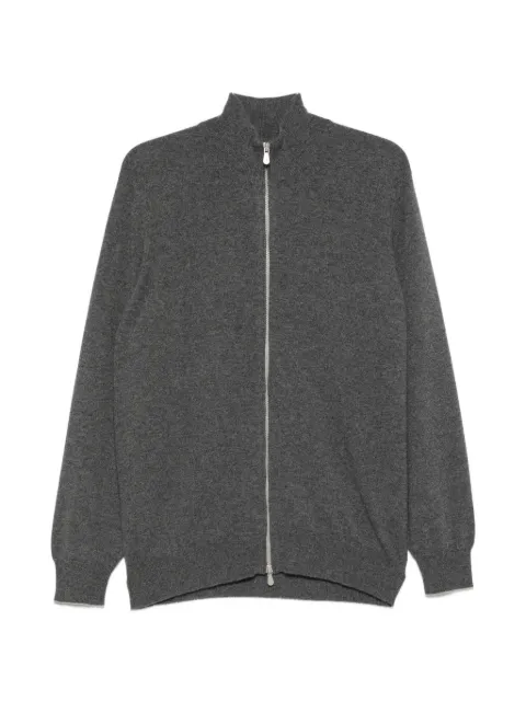 Brunello Cucinelli zip-up high-neck cardigan