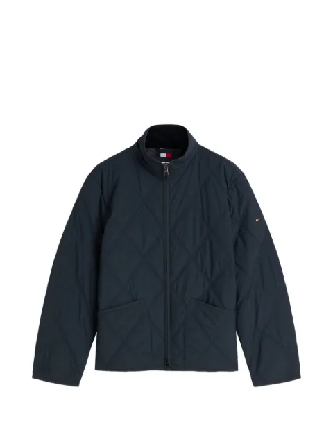 Tommy Hilfiger diamond-quilted zip-up jacket