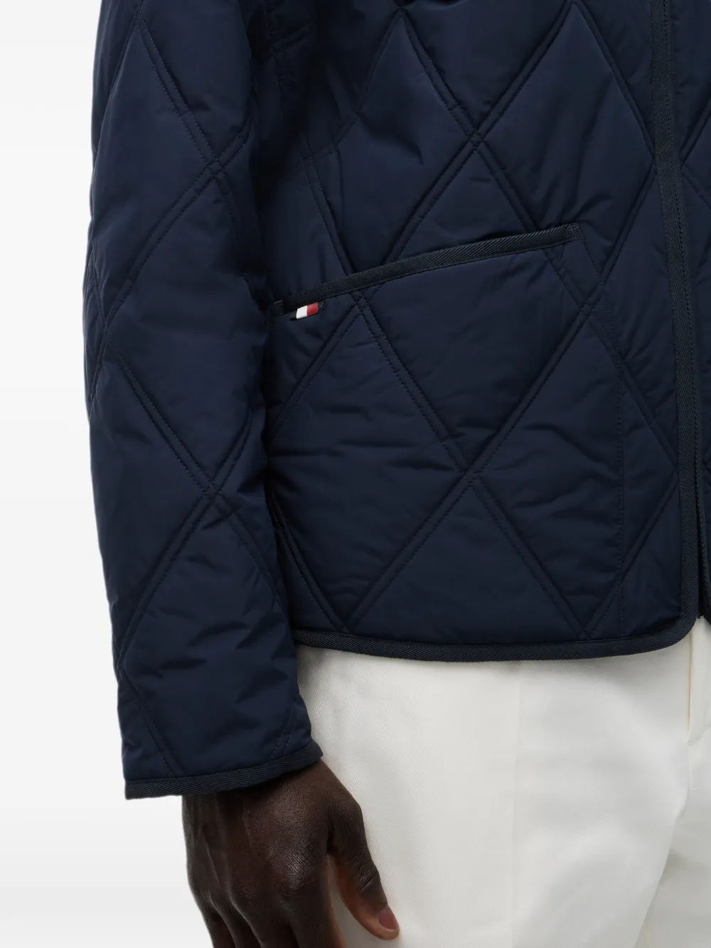 Tommy Hilfiger Gewatteerd jack Blauw