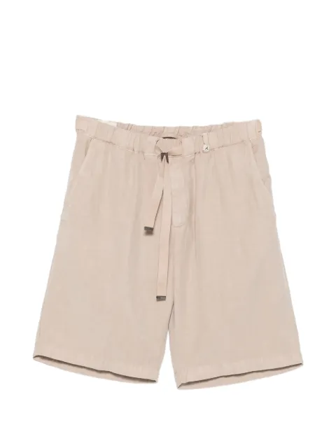 Myths belted elasticated shorts