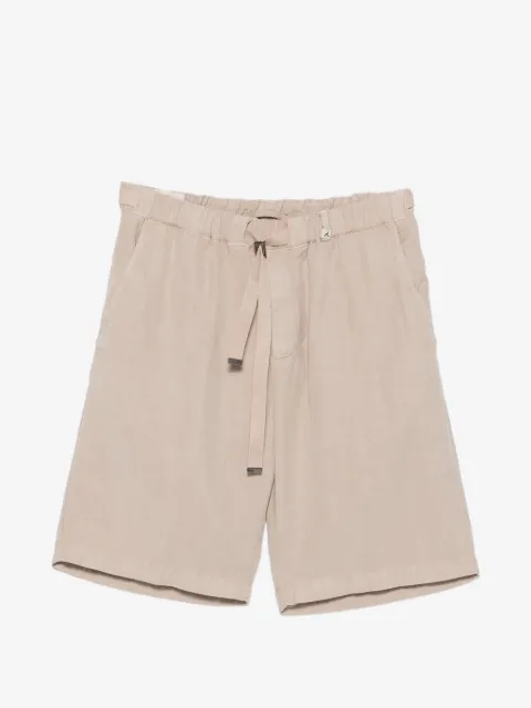 Myths belted elasticated shorts