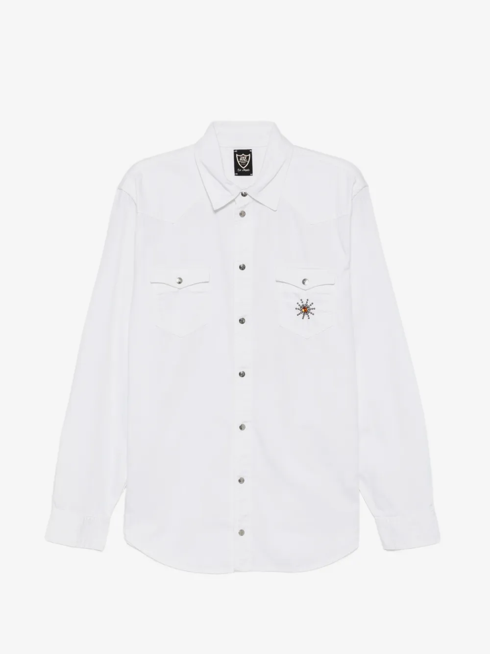 Htc Los Angeles embellished western-yoke shirt | White | Image 1