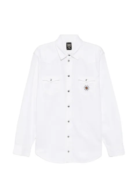 Htc Los Angeles embellished western-yoke shirt