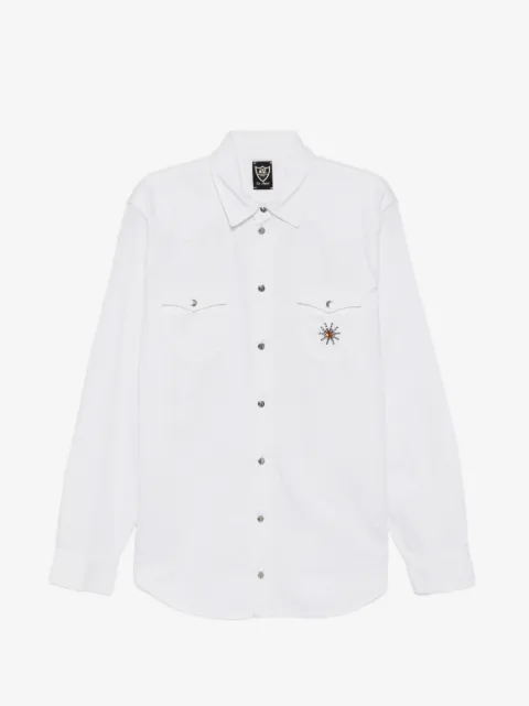Htc Los Angeles embellished western-yoke shirt