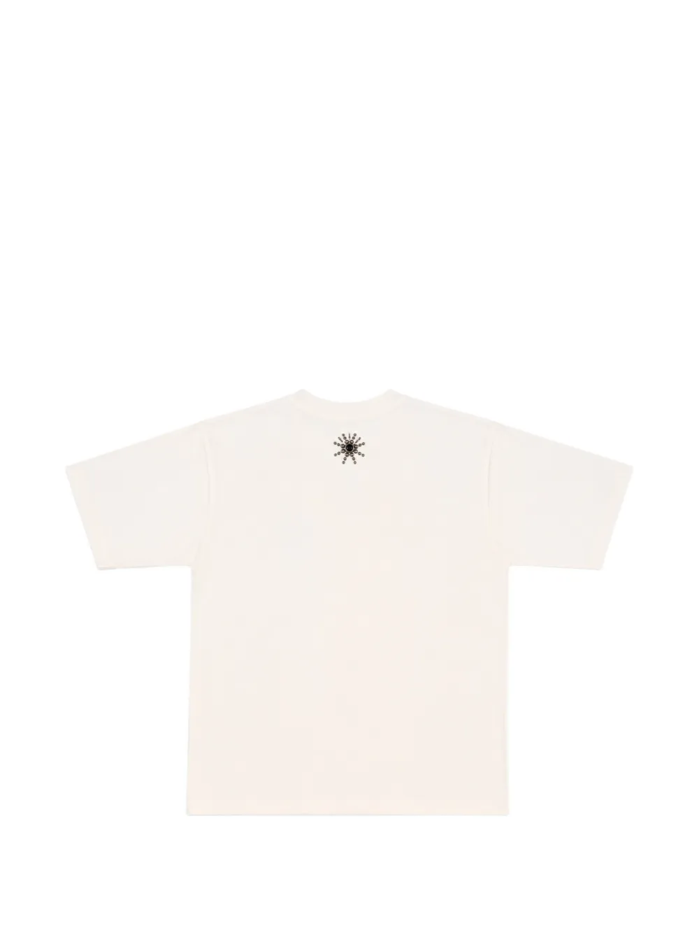 Htc Los Angeles T-shirt met grafische print en studs Wit