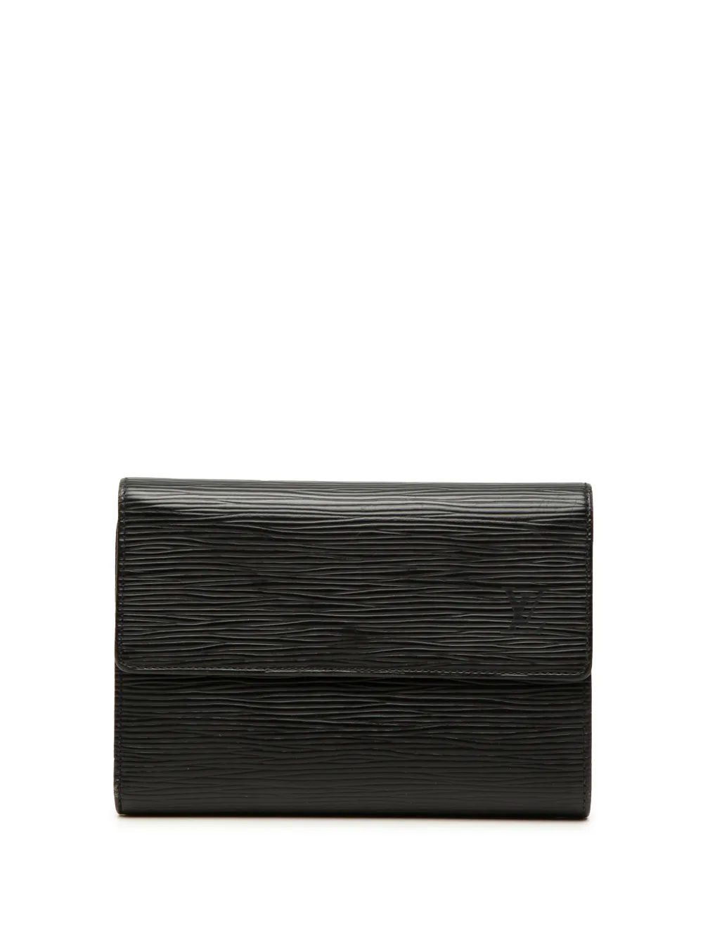Louis Vuitton Pre-Owned 2005 Epi Trifold Wallet long wallets - Nero