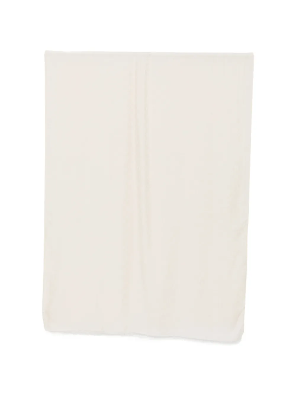 Max Mara monogram-jacquard frayed scarf