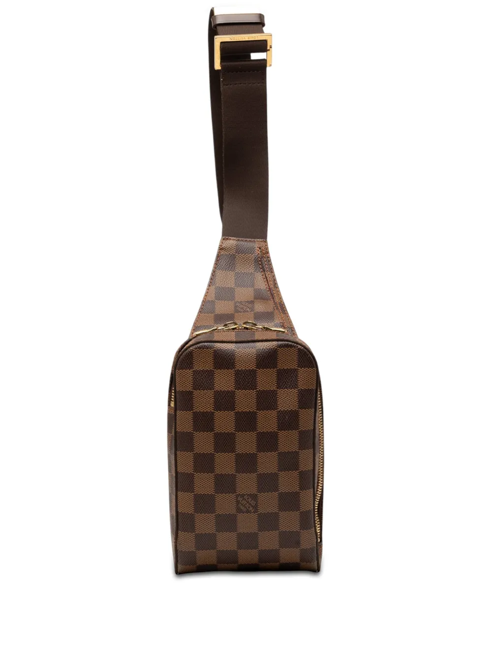 Louis Vuitton Pre-Owned 2004 Damier Ebene Geronimos crossbody bag - Marrone