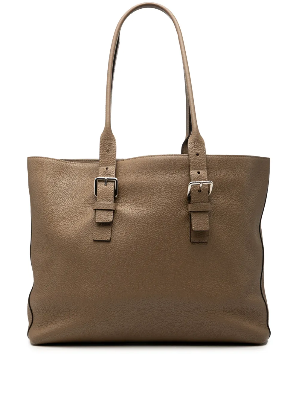 Louis Vuitton Pre-Owned 2015 Taurillon Cabas Voyage Tote Bag - Braun