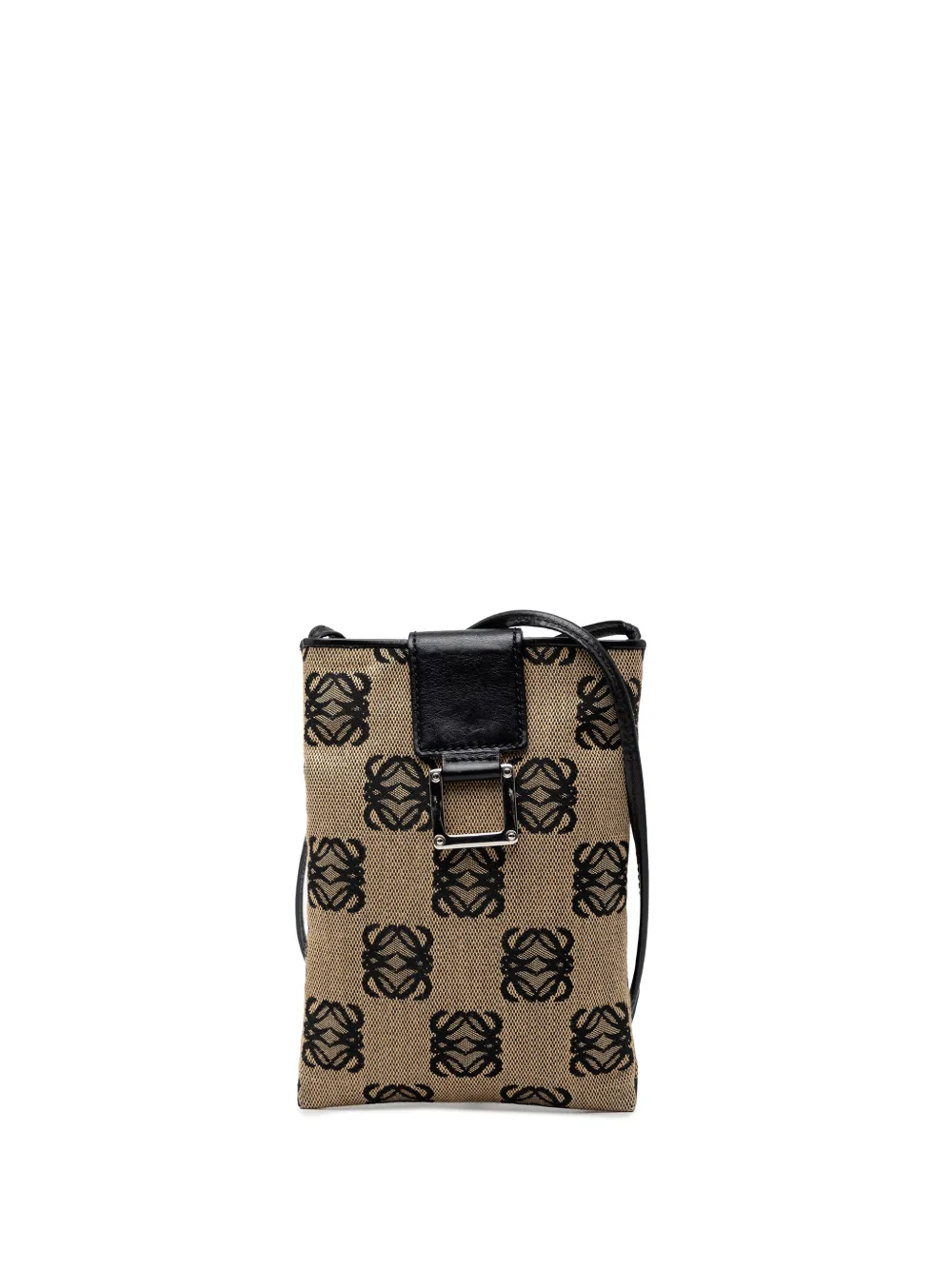 Loewe Pre-Owned 2003 Anagram Canvas Phone Pouch crossbody bag - Toni neutri