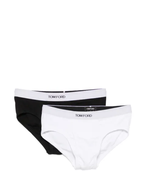 TOM FORD logo-waistband briefs set