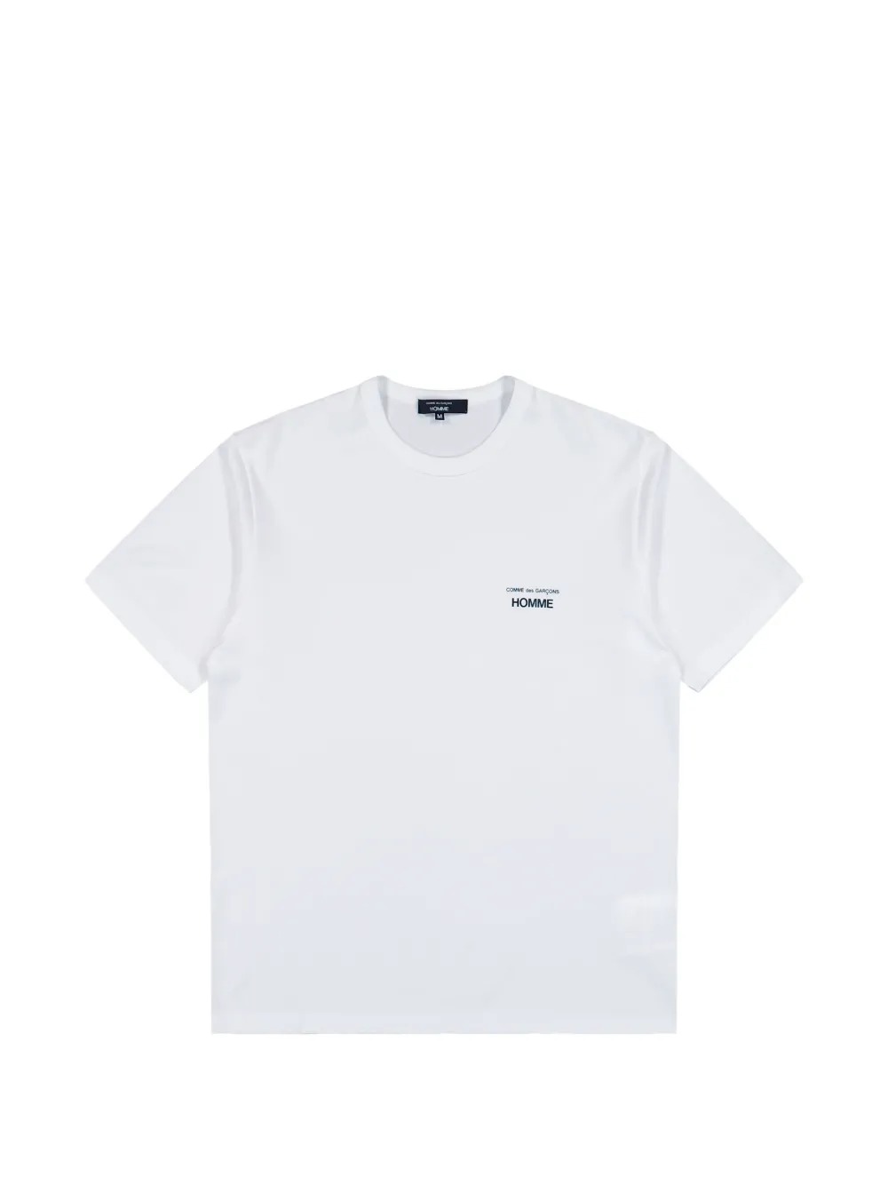 Comme des Garçons Homme logo-print T-shirt - Bianco
