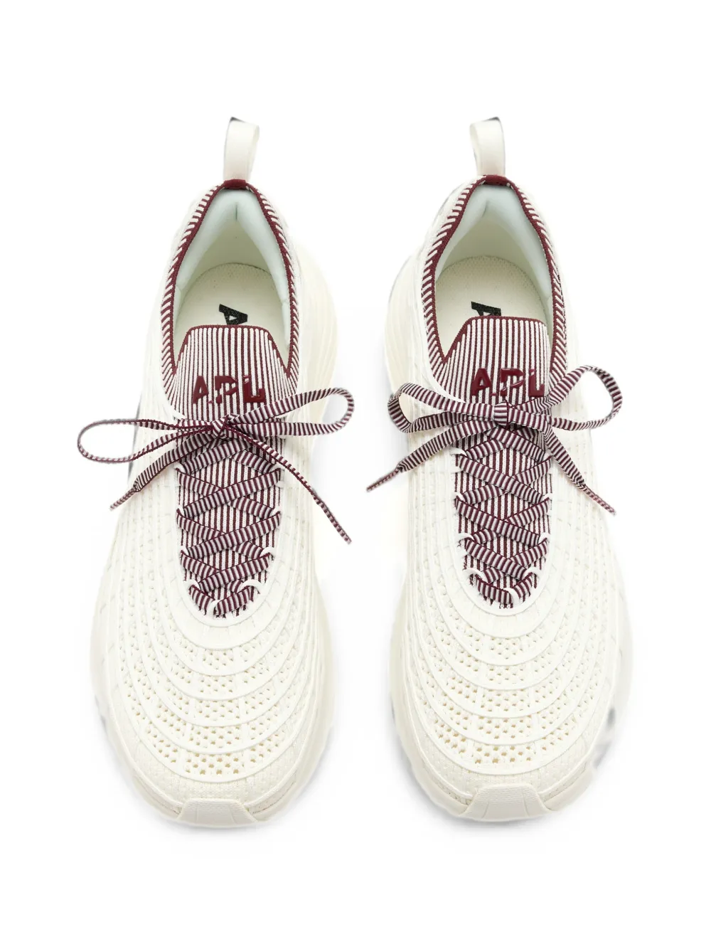 APL: ATHLETIC PROPULSION LABS ribbed-knit sneakers Beige